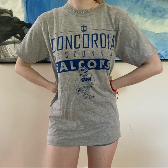 College T-Shirt Grey Long - Picture 4 of 5